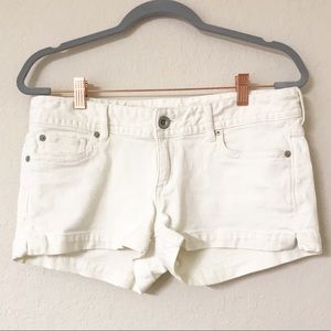 X2 White Denim Shorts W10 Stella